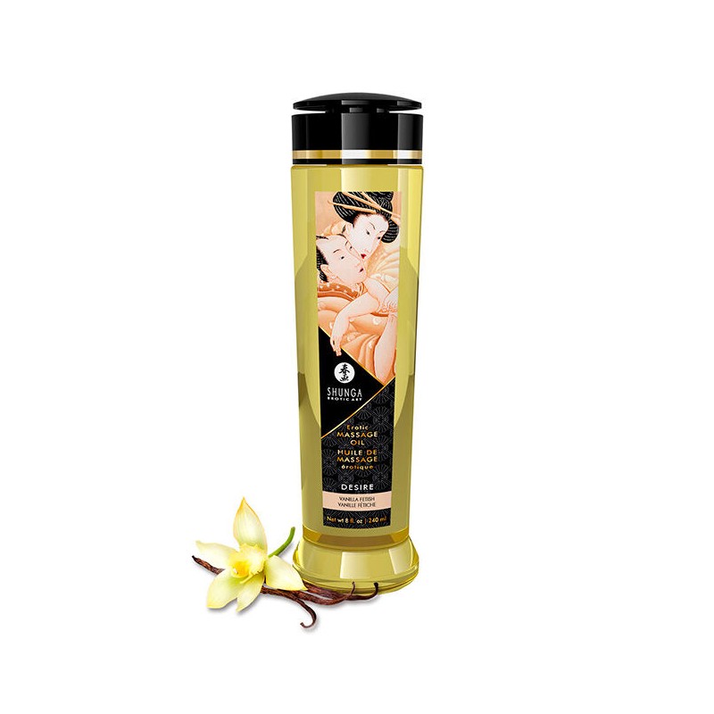 SHUNGA - ÓLEO DE MASSAGEM ERÓTICA DESIRE 240 ML