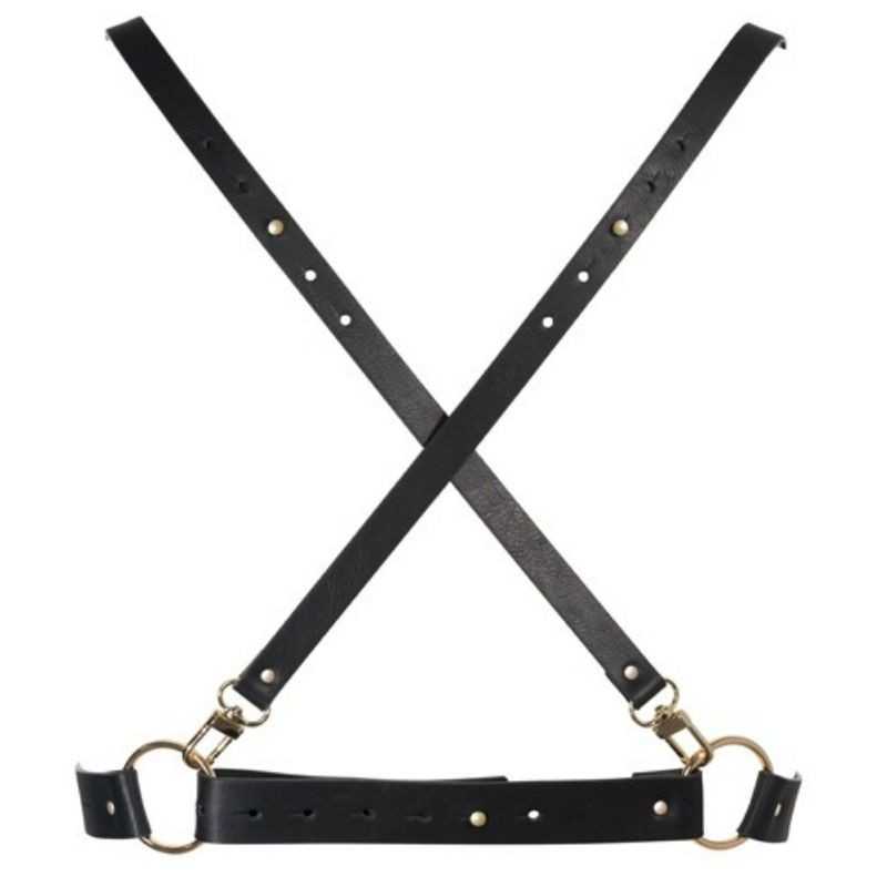 BIJOUX INDISCRETS MAZE - X HARNESS BLACK