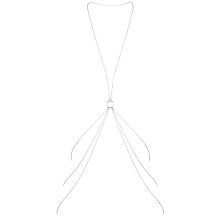 BIJOUX - MAGNIFIQUE CHAÎNES MÉTALLIQUES POUR LE CORPS 8 ARGENT