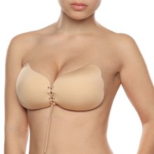 BYE-BRA - LACE-IT RENFORCEMENT PUSH-UP BEIGE BONNET A