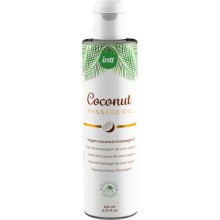 INTT - HUILE DE MASSAGE VÉGÉTALIENNE DOUCE AU SAVEUR RELAXANTE DE NOIX DE COCO