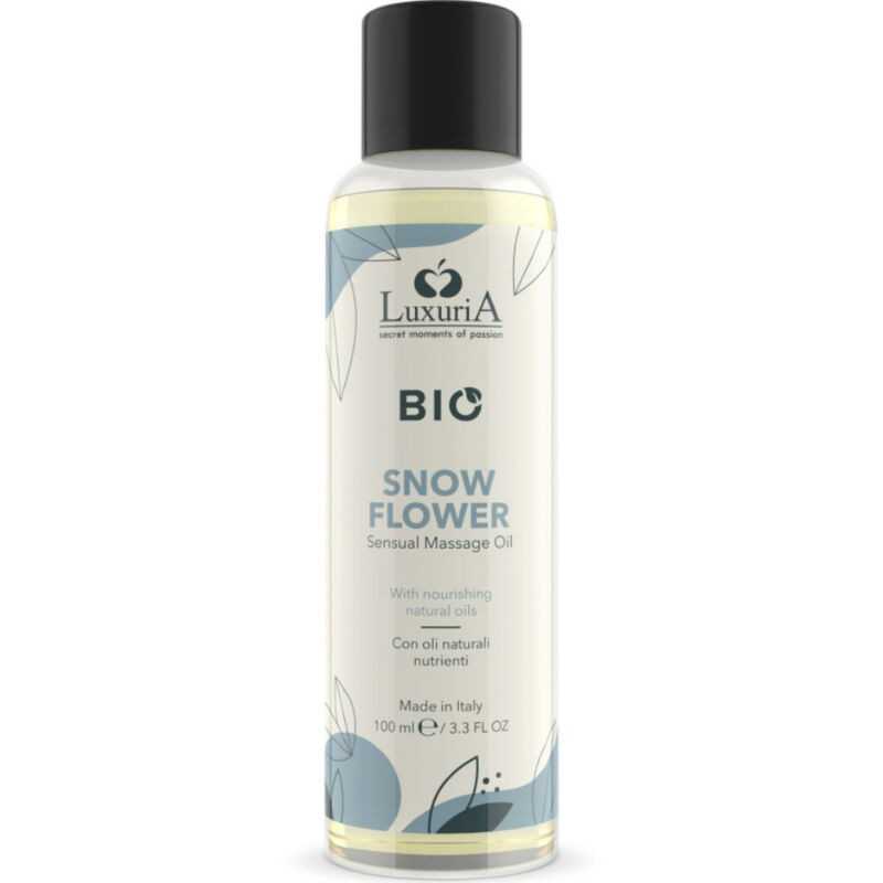 INTIMATELINE LUXURIA - OLIO DA MASSAGGIO AI FIORI DI NEVE BIO 100 ML