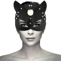 COQUETTE CHIC DESIRE - MASQUE EN CUIR VEGAN AVEC OREILLES DE