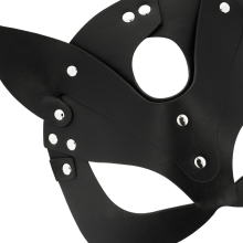 COQUETTE CHIC DESIRE - MASQUE EN CUIR VEGAN AVEC OREILLES DE