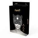 COQUETTE CHIC DESIRE - MASQUE EN CUIR VEGAN AVEC OREILLES DE