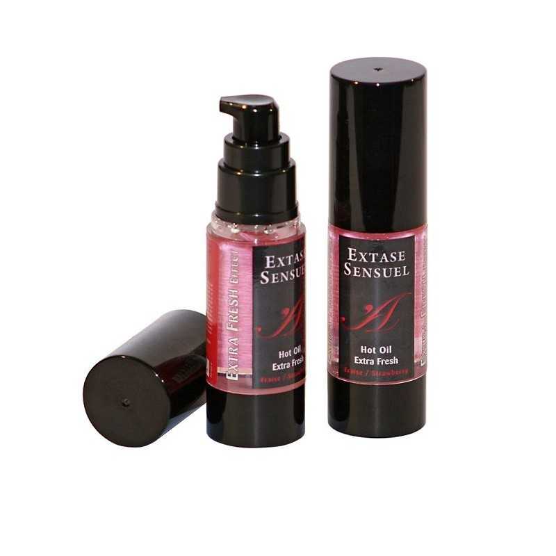 EXTASE SENSUAL - MASSAGE OIL WITH EXTRA FRESH STRAWBERRY EFFECT