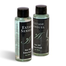 EXTASE SENSUAL - HUILE DE MASSAGE A EFFET GLACE EXTRA FRAÎCHE 100 ML