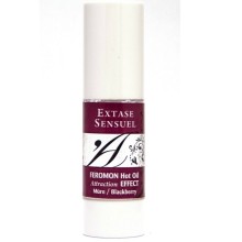 EXTASE SENSUAL - HUILE DE MASSAGE EFFET CHAUFFANT AUX PHÉROMONES DE MÛRE 30 ML