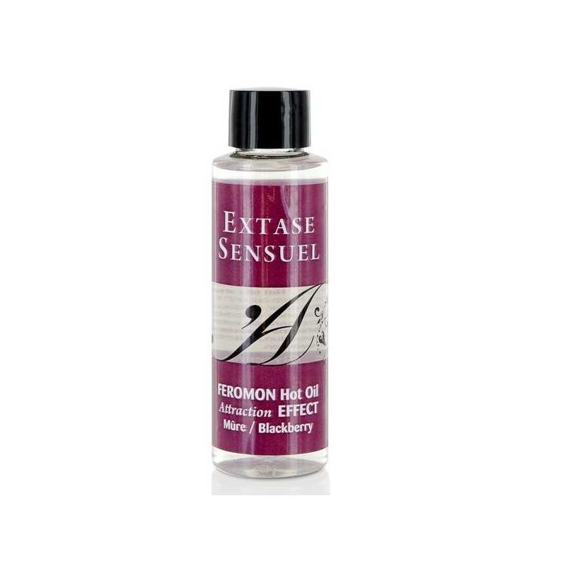 EXTASE SENSUAL - HEATING EFFECT MASSAGE OIL WITH BLACKBERRY