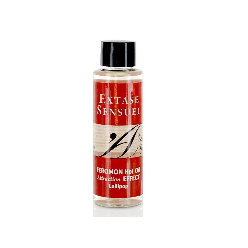 EXTASE SENSUAL - HEAT EFFECT MASSAGE OIL WITH PIRULET