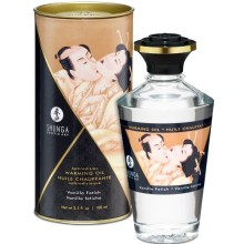 SHUNGA - ÓLEO DE MASSAGEM COM EFEITO DE CALOR SABOR FETISH BAUNILHA 100 ML