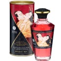 SHUNGA - STRAWBERRIES AND CAVA HEAT EFFECT MASSAGE OIL 100 ML