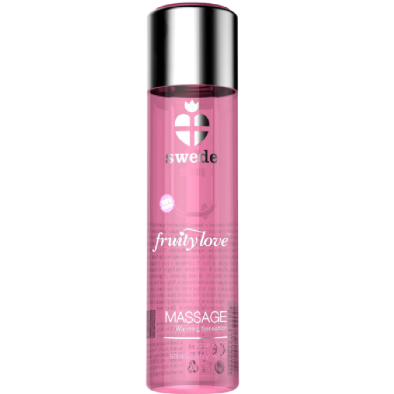 SWEDE - FRUITY LOVE WARMING EFFECT MASSAGE OIL SPARKLING