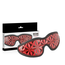 BEGME - MASQUE AVEUGLE PREMIUM ÉDITION ROUGE AVEC DOUBLURE EN