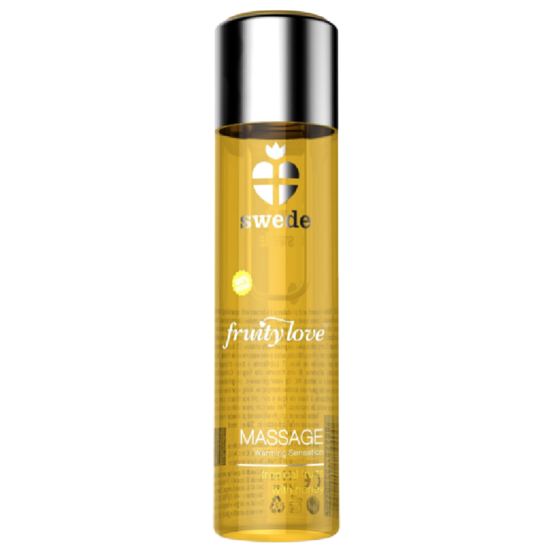 SWEDE - FRUITY LOVE MASSAGEÖL MIT WÄRMENDEM EFFEKT TROPISCHES SWEDE - FRUITY LOVE MASSAGEÖL MIT WÄRMENDEM EFFEKT TROPISCHES