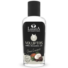 INTIMATELINE LUXURIA - VOLUPTAS ESSBARES MASSAGEGEL MIT WRMENDEM EFFEKT - KOKOSNUSS UND CREME 100 ML