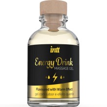 INTT MASSAGE ORAL SEX - GEL DE MASSAGE A L''ENERGIE AROMATISEE CA BOISSON ET EFFET CHAUFFANT