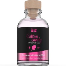 INTT MASSAGE ORAL SEX - GEL DA MASSAGGIO AL GUSTO DI CANDY COTONE CON EFFETTO RISCALDANTE