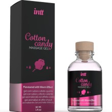 INTT MASSAGE ORAL SEX - GEL DA MASSAGGIO AL GUSTO DI CANDY COTONE CON EFFETTO RISCALDANTE