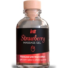 INTT MASSAGE ORAL SEX - GEL DE MASSAGE EFFET CHAUD SAVEUR FRAISE