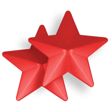 OHMAMA FETISH RED STAR NIPPLE COVER