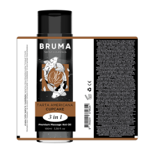 BRUMA - HUILE DE MASSAGE PREMIUM EFFET CHALEUR SAVEUR CUPCAKE 3 EN 1 - 100 ML