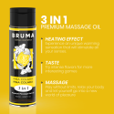 BRUMA - ÓLEO DE MASSAGEM PREMIUM EFEITO CALOR SABOR PINA COLADA