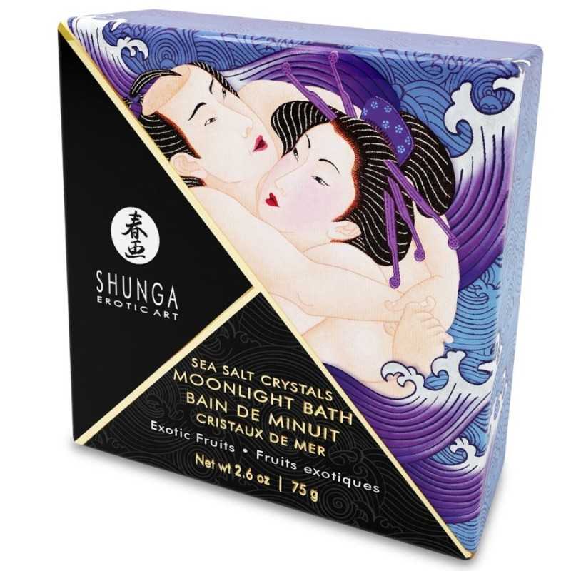 SHUNGA - SAIS DE BANHO EXÓTICOS COM SABOR ROXO 75 GR SHUNGA - SAIS DE BANHO EXÓTICOS COM SABOR ROXO 75 GR