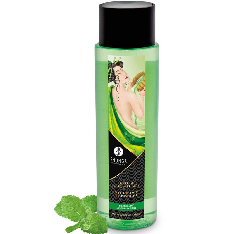 SHUNGA - BATH SHOWER GEL SENSUAL MINT 370 ML