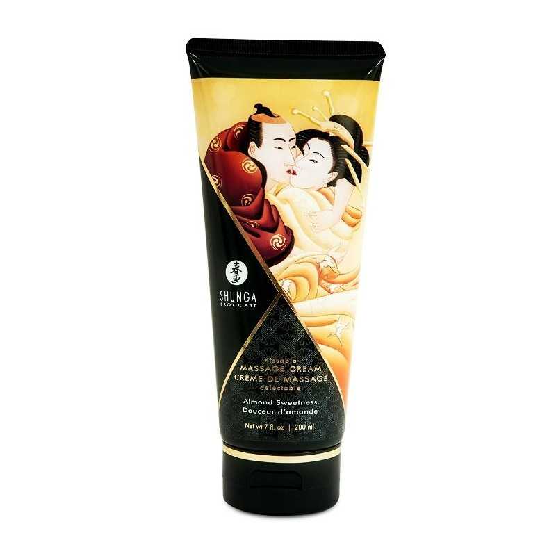 SHUNGA - CRÈME DE MASSAGE AUX AMANDES DOUCES 200 ML