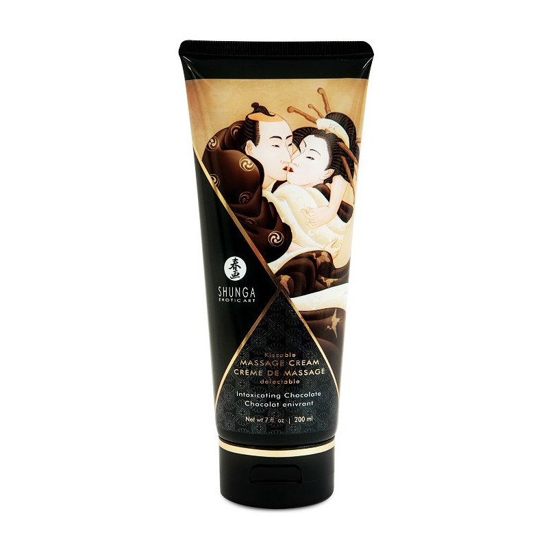 SHUNGA - CREME DE MASSAGEM DE CHOCOLATE 200 ML