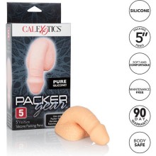 CALEXOTICS - EMBALAGEM DE SILICONE PÊNIS 12.75 CM CARNE