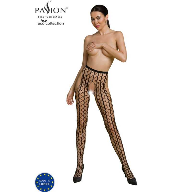 PASSION - COLEO ECO BODYSTOCKING ECO S007 BRANCO