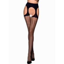 PASSION - TIOPEN 004 STOCKING BLACK 1/2 (40 DEN)