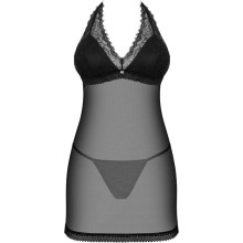 OBSESSIVE - MEDILLA CHEMISE TANGA XL/XXL