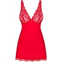 OBSESSIVE - BABYDOLL E PERIZOMA LUVAE ROSSO S/M