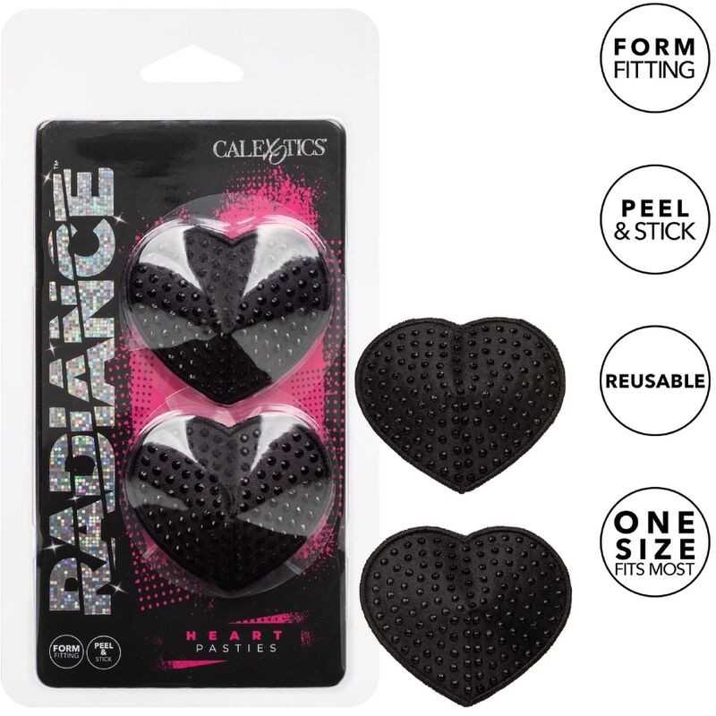 CALEXOTICS - RADIANCE HERZFÖRMIGE JUWELEN-NIPPELSCHUTZ CALEXOTICS - RADIANCE HERZFÖRMIGE JUWELEN-NIPPELSCHUTZ