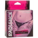 CALEXOTICS - RADIANCE CROTCHLESS THONG RHINE PLUS SIZE