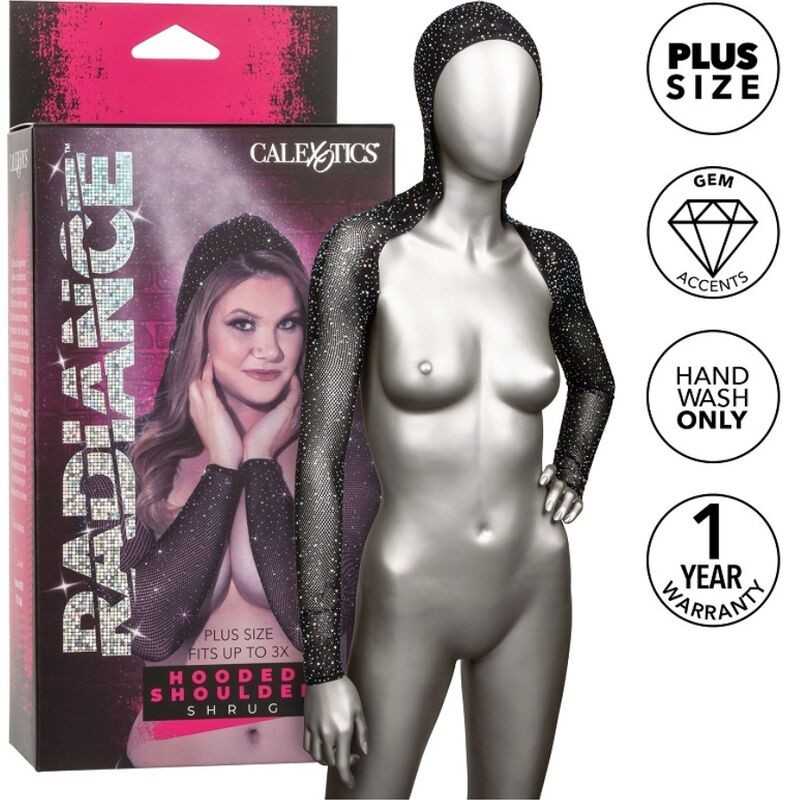 CALEXOTICS - RADIANCE KAPUZEN-SCHULTERBOLZEN RHEIN PLUS GRÖSSE CALEXOTICS - RADIANCE KAPUZEN-SCHULTERBOLZEN RHEIN PLUS GRÖSSE