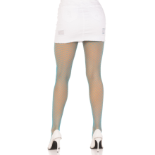 LEG AVENUE - COLLANTS RÉSILLE LYCRA BLEU