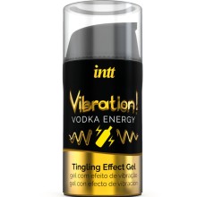 INTT - PODEROSO ESTIMULANTE ÍNTIMO GEL VIBRATÓRIO LÍQUIDO VODKA