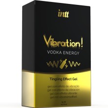 INTT - PODEROSO ESTIMULANTE ÍNTIMO GEL VIBRATÓRIO LÍQUIDO VODKA