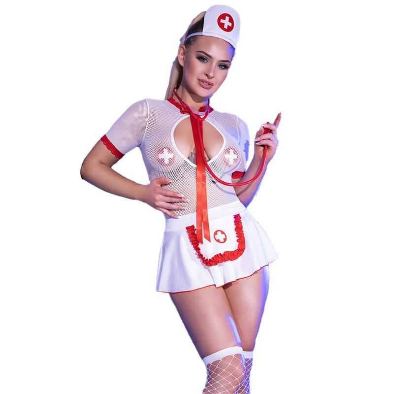 CHILIROSE - CR 4365 KOSTÜM KRANKENSCHWESTER SEXY L/XL CHILIROSE - CR 4365 KOSTÜM KRANKENSCHWESTER SEXY L/XL