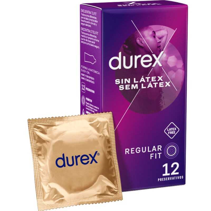 DUREX - PRESERVATIVI SENZA LATTICE 12 UNITÀ