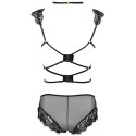 LIVCO CORSETTI FASHION - PALMENOM LC 90614 BH + HÖSCHEN SCHWARZ L/XL