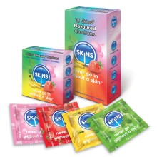 SKINS - CONDOM FLAVOURS 12 PACK