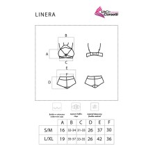 LIVCO CORSETTI FASHION - COLEO LINERA FOR THE SENSES BRA + CALA