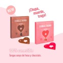 SECRET PLAY - TANGA DE GOMA DE CHOCOLATE