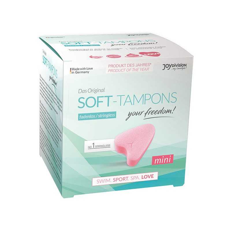 JOYDIVISION SOFT-TAMPONS - ORIGINAL SOFT-TAMPONS MINI 3 UDS