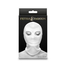 NS NOVELTIES - FETISH FASHION EYES HOOD NYLON WHITE